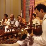 with Ustad Ali Akbar Khan & Swapan Chaudhuri